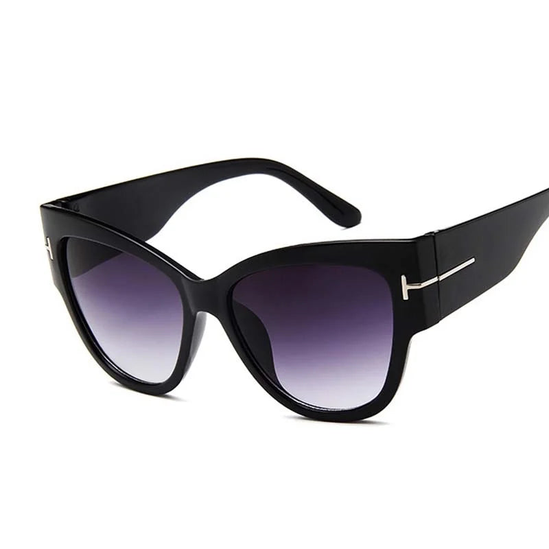 😽 MeowMuse Cat-Eye – Retro Gradient Mini Shades