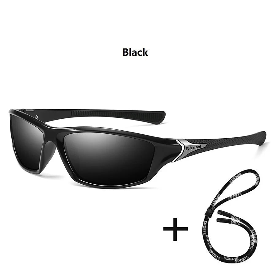 🎸 ChainD23 Polarized Sport Shades + Festival Chain