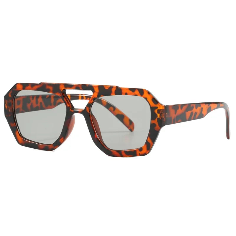 🐆 Luxe Leopard Duo – Double Bridge Diva Shades